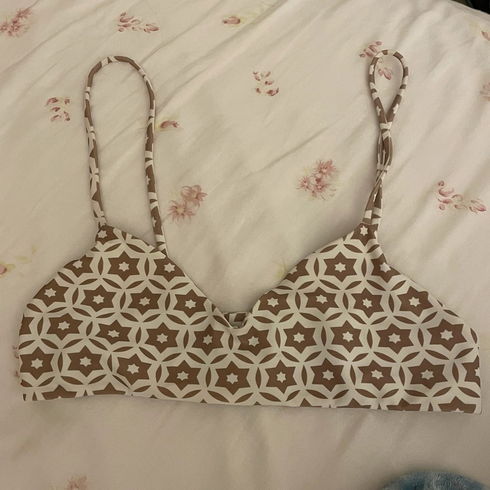 Citrine swim suit top